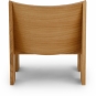 New Works - Tenon Lounge Sessel Eiche Natur / Quill (Ruskin)