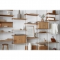 Moebe - Shelving System 235x237x52.5 cm Smoked-Oak/Black 