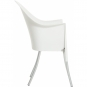 Driade - Lord Yo Gartenarmlehnstuhl White/Aluminum