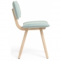 Magis - Trave Polsterstuhl Esche natur Kvadrat Reflect | 924