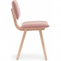 Magis - Trave Polsterstuhl Esche natur Rubelli Fabthirty+ | 47 Rosa menta