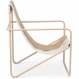 Ferm Living - Desert Lounge Sessel Cashmere / Soil