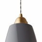 Anglepoise - Original 1227 Brass Maxi Hängeleuchte Elephant Grey
