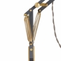 Anglepoise - Original 1227 Brass Leuchte mit Wandmontage Elephant Grey