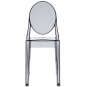 Kartell - Victoria Ghost Stuhl Fumé