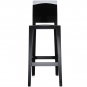 Kartell - One More Please Barhocker 75 cm | Schwarz