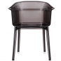 Kartell - Papyrus Sessel Braun Fumé