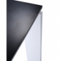Kartell - Four Tisch 190 x 79 cm | Schwarz-Alu