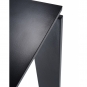 Kartell - Four Tisch 190 x 79 cm | Schwarz-Schwarz
