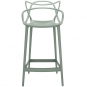 Kartell - Masters Barhocker 65 cm | Salbeigrün