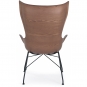 Kartell - K/Wood Sessel Esche dunkel / Schwarz