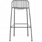 Kartell - Hiray Barhocker Schwarz