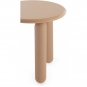 Kartell - Undique Mas Beistelltisch Ø48 cm | Puder