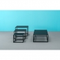 Pedrali - Code Couchtisch 40x40x60 cm | Schwarz