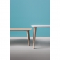 Pedrali - Malmö Couchtisch 50x50, H.48 cm | Rot