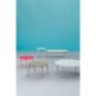 Pedrali - Malmö Couchtisch 60x60, H.36 cm | Weiß