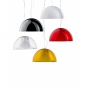 Pedrali - L002S Pendelleuchte Rot Transparent
