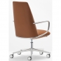 Pedrali - Elinor 3755 Chefsessel Leder Cognac