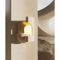 DCW - Soul Story Wandleuchte Weiß/Gold Variante 2