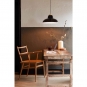 Anglepoise - Original 1227 Brass Midi Wide Hängeleuchte Jet Black