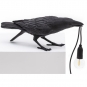 Seletti - Bird Playing Tischleuchte Black | Playing