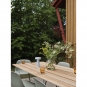 Muuto - 70/70 Tisch 225x90 cm Outdoor Mahagoni / Grau