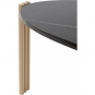 AYTM - Tribus Couchtisch Oval Sand hell / Schwarz