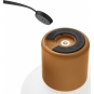 New Works - Karl-Johan Portable Tischleuchte Ockergelb