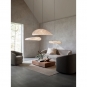 New Works - Covent Sofa 3-Sitzer tief Hanf (Nevotex Barnum)