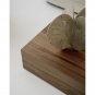 New Works - Mass Couchtisch hoch Walnuss | ohne Schublade