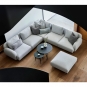 Cane-line - Aura Sofa 3-Sitzer mit hohen Armlehnen 