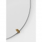 Moebe - Wandspiegel, Messing 70 cm