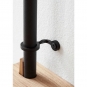 Moebe - Shelving System 235x237x52.5 cm Smoked-Oak/Black 