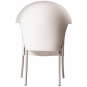 Driade - Lord Yo Gartenarmlehnstuhl White/Aluminum