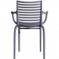 Driade - PIP-e Gartenarmlehnstuhl Lavender grey