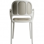 Magis - Mila Armlehnstuhl Gepolstert Beige/Beige