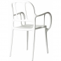 Magis - Mila Armlehnstuhl Outdoor Weiß