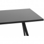 Magis - Baguette Tisch 130x65 cm Schwarz | Fenix Grau