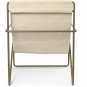 Ferm Living - Desert Lounge Sessel Olive / Cloud