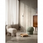 Design House Stockholm - Lulu Pouf Hocker Creme