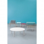 Pedrali - Malmö Couchtisch 60x60, H.36 cm | Weiß
