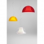 Pedrali - L002S Pendelleuchte Rot Transparent