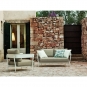 Fast - Aikana 2-Sitzer-Sofa Mit Armlehnen | Pulvergrau | Solids Taupe
