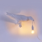Seletti - Bird Looking Wandleuchte White | Looking Right Outdoor