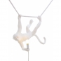 Seletti - The Monkey Lampe Swing weiß