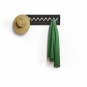 Ambivalenz - Fläpps Garderobe Crownhäng 80x20 cm | Schwarz