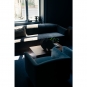 New Works - Mass Couchtisch hoch Walnuss | ohne Schublade