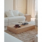 New Works - Mass Beistelltisch Eiche | mit Schublade
