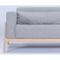 Gazzda - Fawn Sofa 3 Sitzer / Flachs Archway / Eiche Weiß geölt