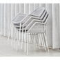 Cane-line - Breeze Sessel, stapelbar Weißgrau